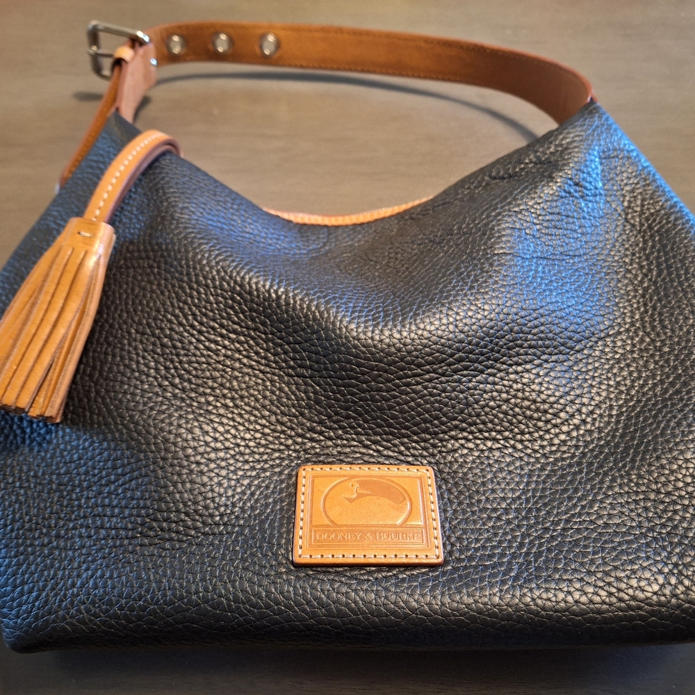 Dooney and Bourke Navy Hobo Bag